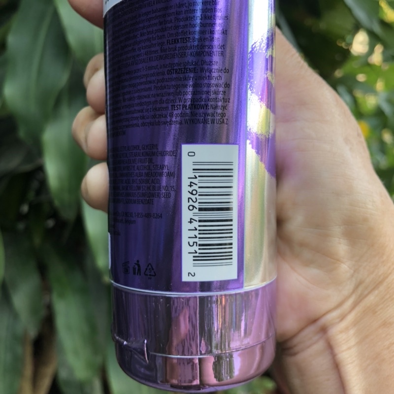 Dầu xả làm mới ,bổ sung sắc tố màu  nhuộm TÍM LAVENDER LUST MyRefresh Color Depositing Conditioners Mydentity 237ml