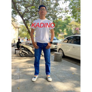 Quần JEAN bò nam CO GIÃN BASIC cao cấp trẻ trung