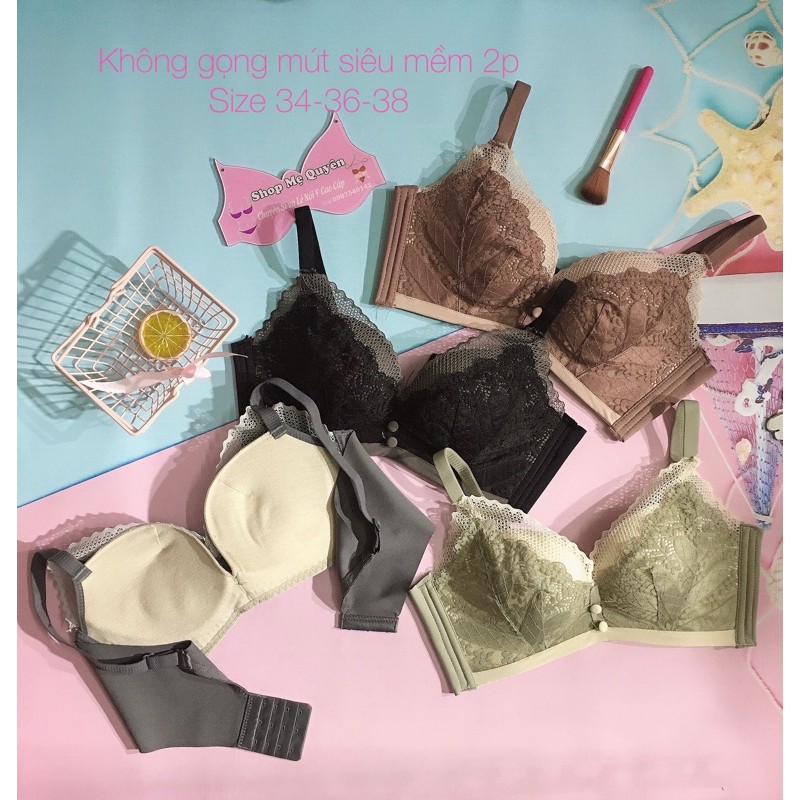 [CỰC PHẨM] ÁO LÓT REN MỀM KHÔNG GỌNG QUYẾN RŨ