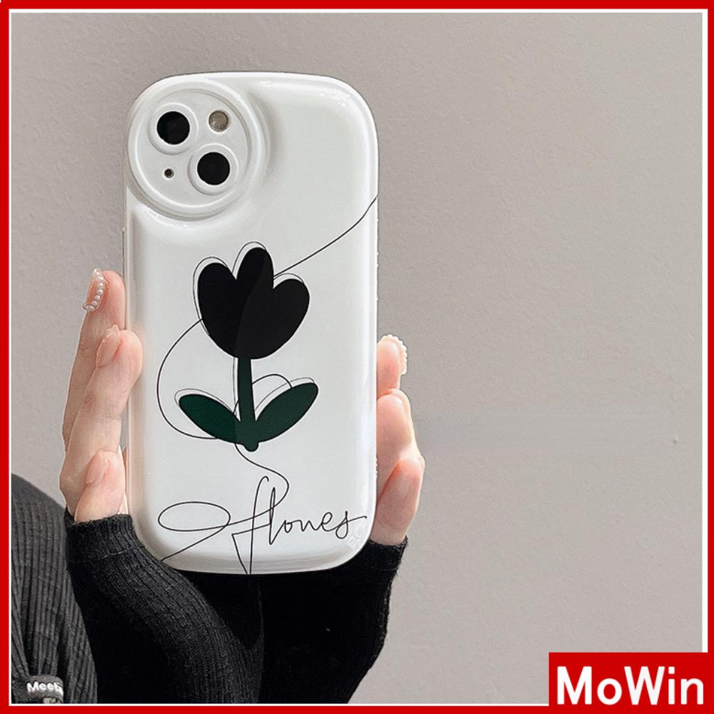 Ốp Điện Thoại Silicon TPU Mềm Hình Hoa Tulip Cho iPhone 11 Pro Max 13 Pro Max 12 Pro Max 7Plus xr XS Max