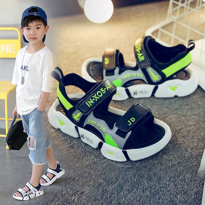Giày Sandal Đế Mềm Chống Trượt Phong Cách Mới 2022 Cho Bé Trai