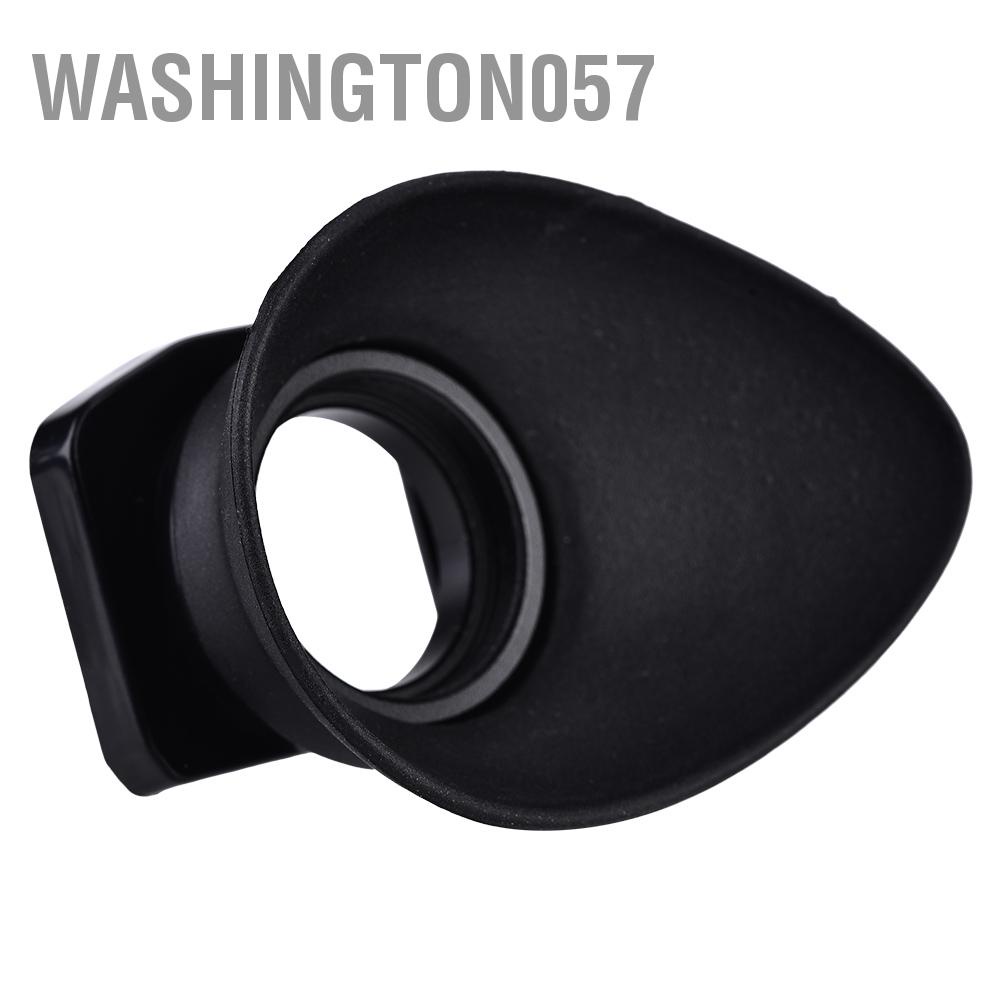 Nắp nhựa dẻo bảo vệ ống kính máy ảnh màu đen cho Canon EOS 5DIII 1DX 7D