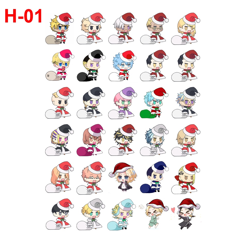 Sticker/ Hình dán anime tokyo revengers ( 18 mẫu hình khác nhau)
