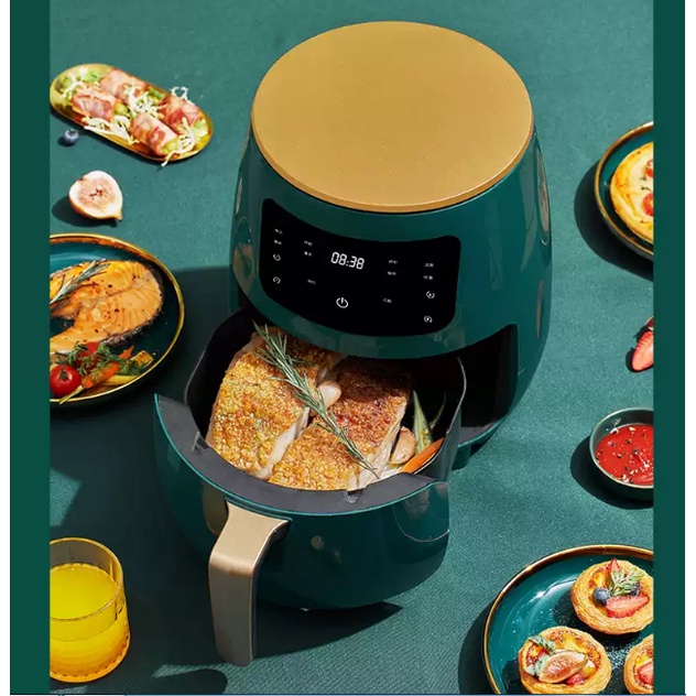 【Dung tích 6 Lít 】Nồi chiên không dầu 6 Lít chiên khoai tây chiên Air fryer