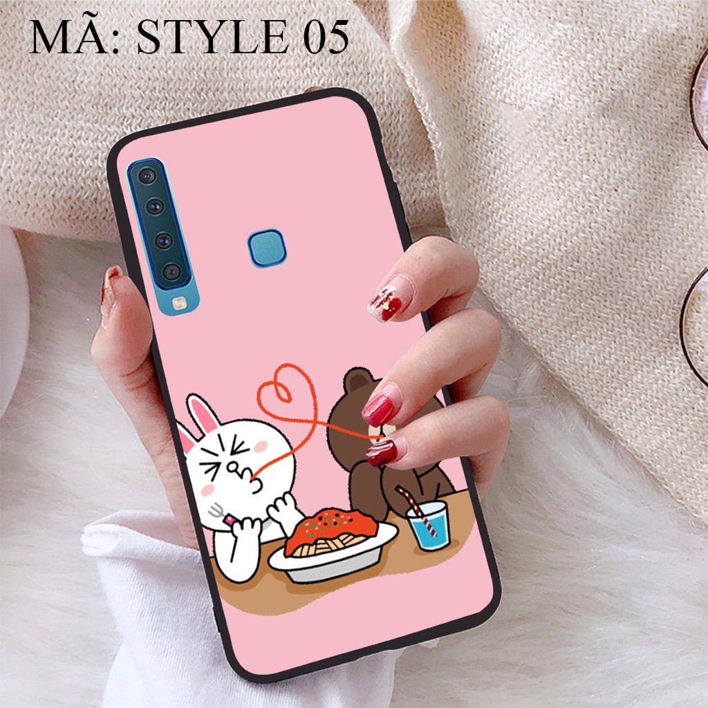 Ốp lưng Samsung A9 2018 viền dẻo TPU BST Phong cách