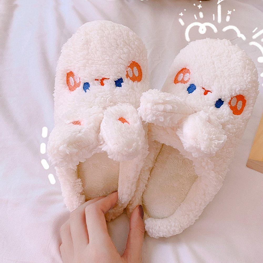 Dép Bông Đi Trong Nhà Mềm Mại Hình Chú Gấu Đáng Yêu