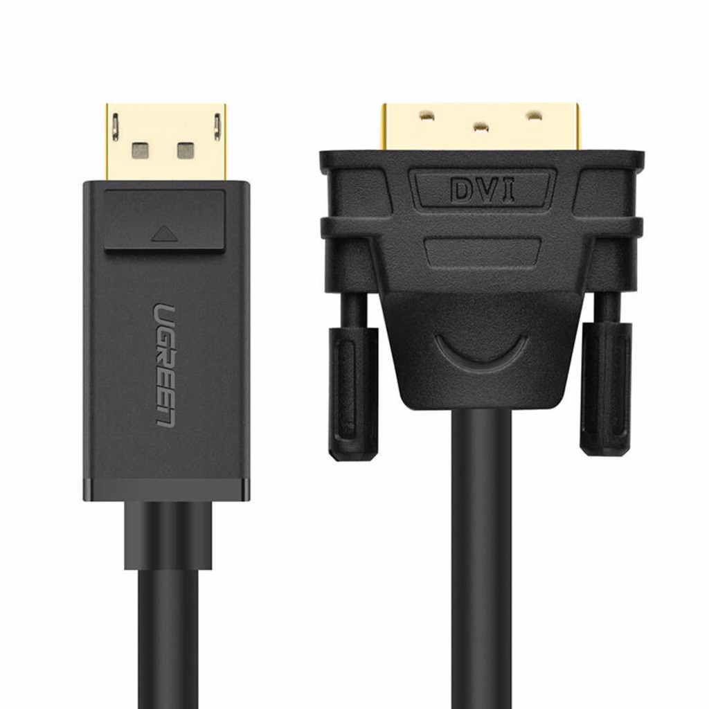 Dây cáp DisplayPort đực sang DVI-D  đực hỗ trợ 1920x1200 UGREEN DP103