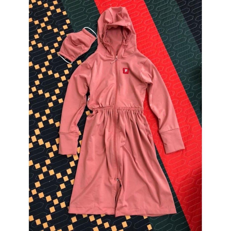 Áo chống nắng cho BÉ, Áo chống nắng toàn thân cho BÉ vải thông hơi làm mát  - Zun Shop