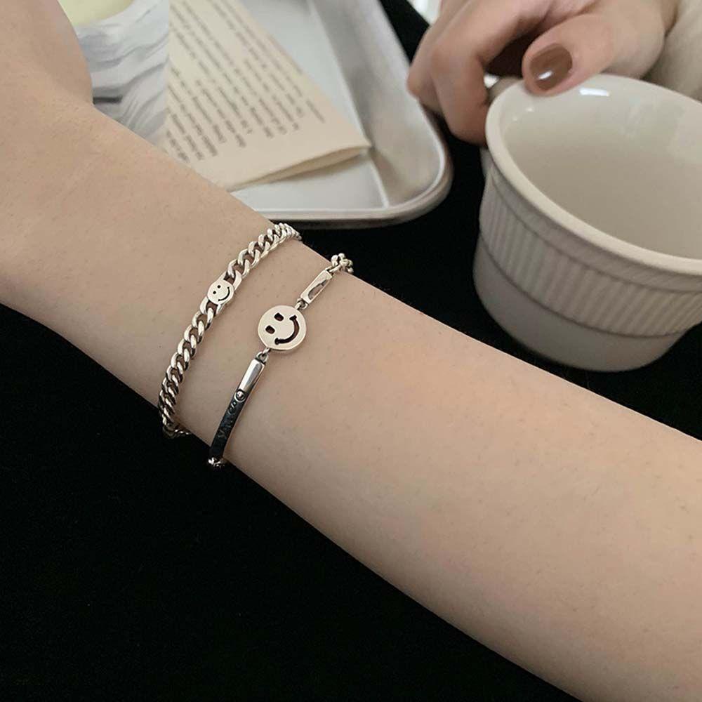 Vòng Đeo Tay Có Thể Điều Chỉnh Kích Thước Dành Cho Nữ|Vòng Đeo Tay Kiểu Hàn Quốc Cho Các Cặp Đôi