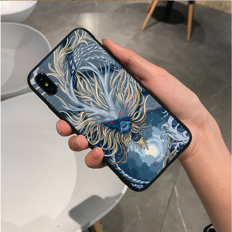 ỐP LƯNG IPHONE - Ốp kính 12 CON GIÁP TẾT  dành cho ip 6 đến 13promax - k327