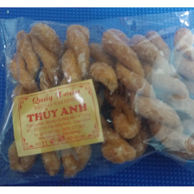 Quẩy xoắn đặc sản Nam Định