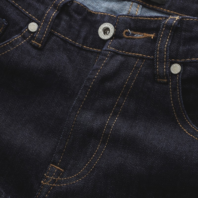 |Hẻm Store| Quần jean nam, quần bò nam SATOSHI SAQJ35 màu xanh indigo dáng vừa, form slimfit, trẻ trung | BigBuy360 - bigbuy360.vn