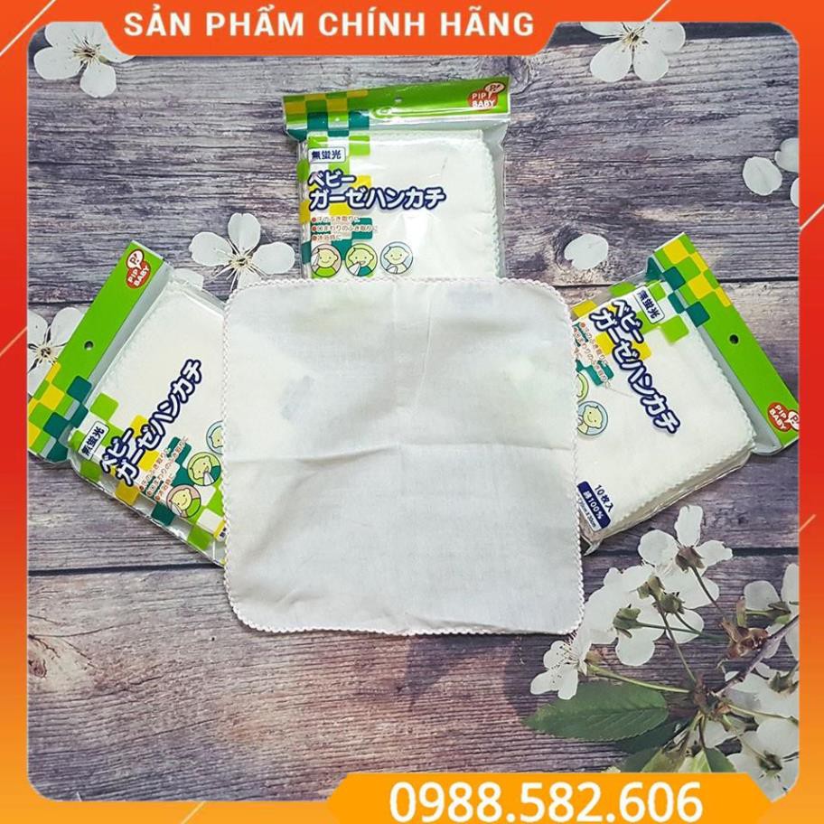 Túi 10 Chiếc Khăn Sữa Nhật Chu Chu - Khăn Sữa Xô Cho Bé - BTT00316