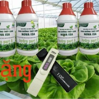 Dinh dưỡng thủy canh NoVa ISA cặp 2 lít