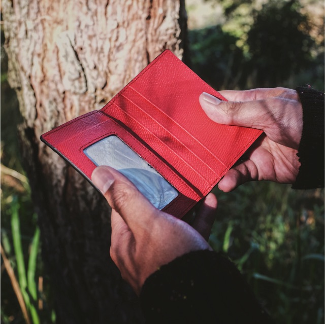 VÍ FRAME LEMONT DA BÒ THẬT - ĐỰNG THẺ NGĂN HÌNH | BigBuy360 - bigbuy360.vn