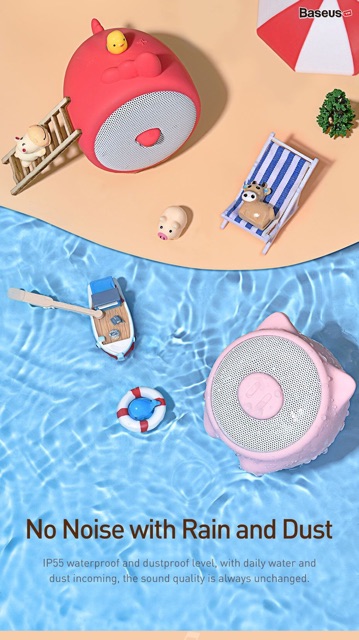 Loa Bluetooth Mini hình 12 Con Giáp siêu dễ thương Baseus Q Zodiac Wireless Mini Speaker