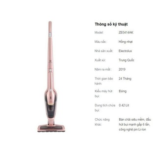 Máy hút bụi không dây Electrolux ZB3414AK hàng mới 100% bảo hành 24 tháng chính hãng
