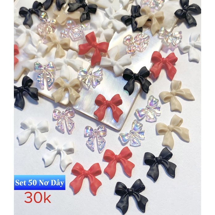 Set 50c nơ dây như hình