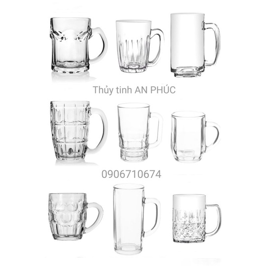 Ly thủy tinh có quai  giá siêu hấp dẫn