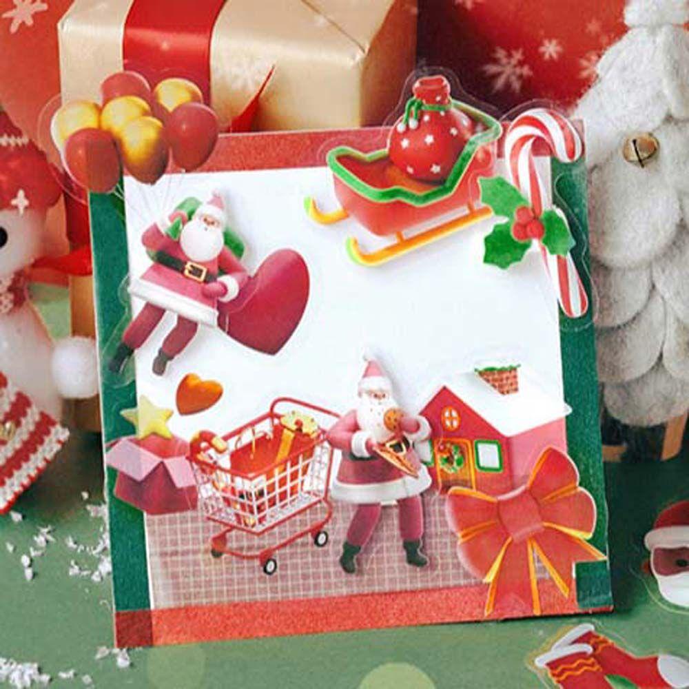 Hình Dán Trang Trí Nhật Ký Chủ Đề Giáng Sinh