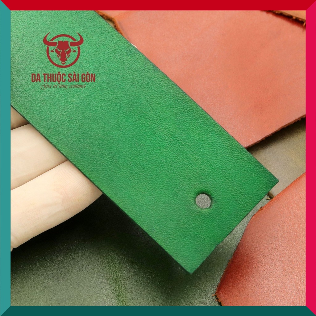 Màu nhuộm da thuộc chính hãng - Có 39 màu sắc hàng Italy - Xanh lục đậm (Pino Dark Green) - Da Thuộc Sài Gòn