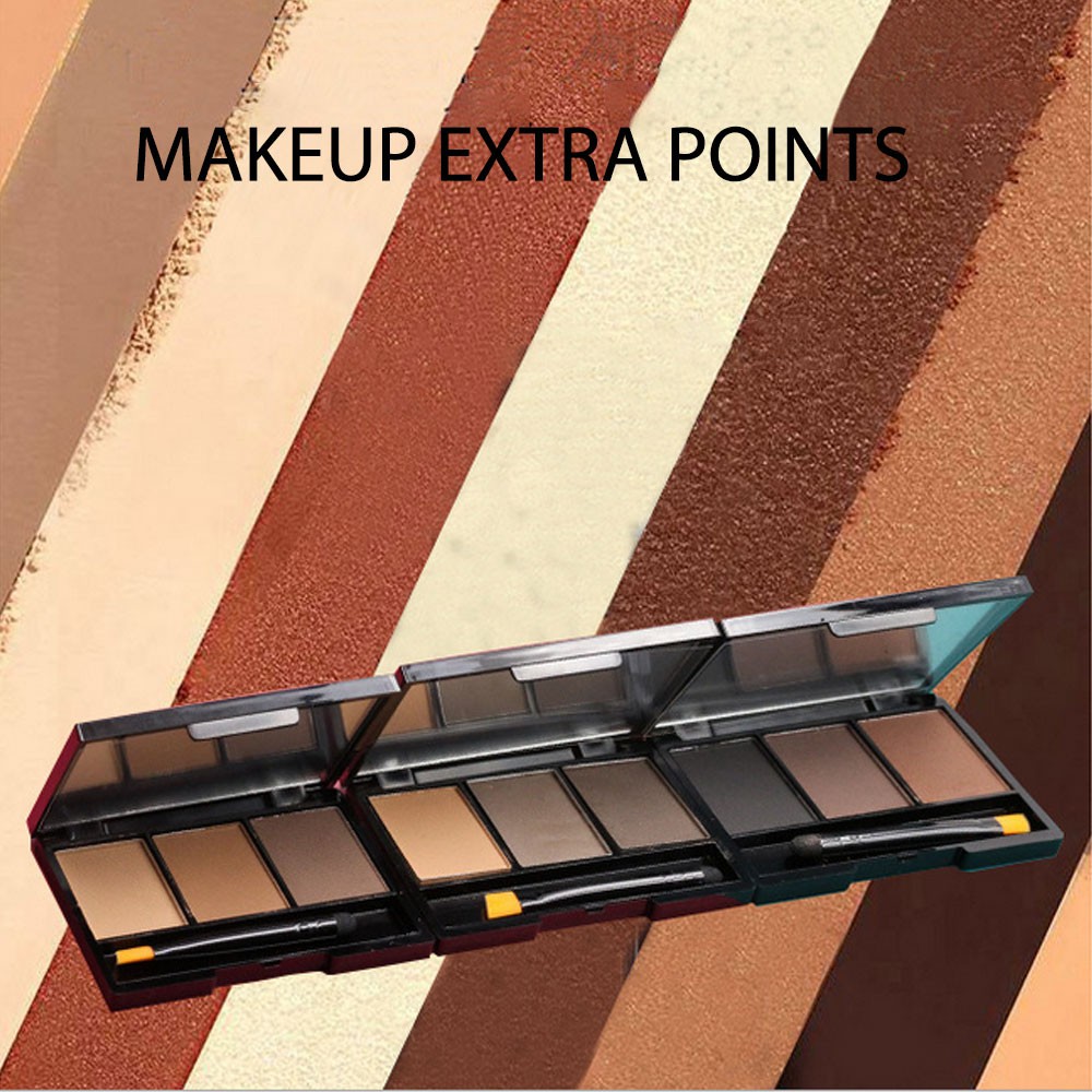 (Hàng Mới Về) Phấn Trang Điểm Lông Mày Huadi Không Thấm Nước Và Mồ Hôi Có Cọ Trang Điểm Tiện Dụng | BigBuy360 - bigbuy360.vn