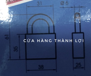 Ổ khoá đồng cao cấp Huy Hoàng