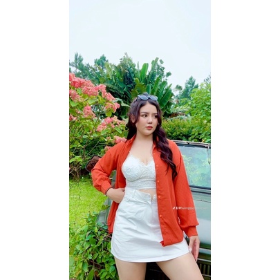 Áo Sơ Mi Dáng Dài Hương Quỳnh Bigsize