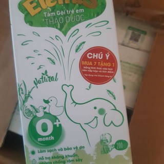Combo 10 chai elemis - thảo dược tắm bé