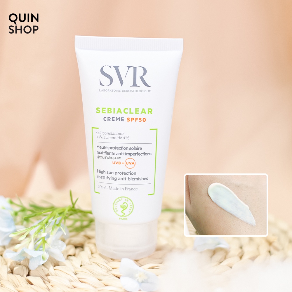 Kem Chống Nắng SVR Sebiaclear Creme SPF50