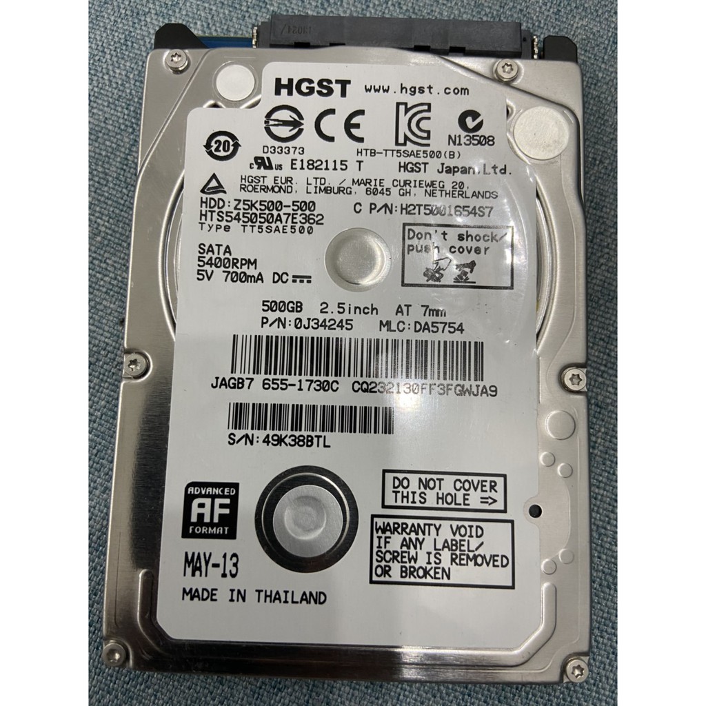 Ổ cứng HDD Laptop Hitachi HGST 500GB