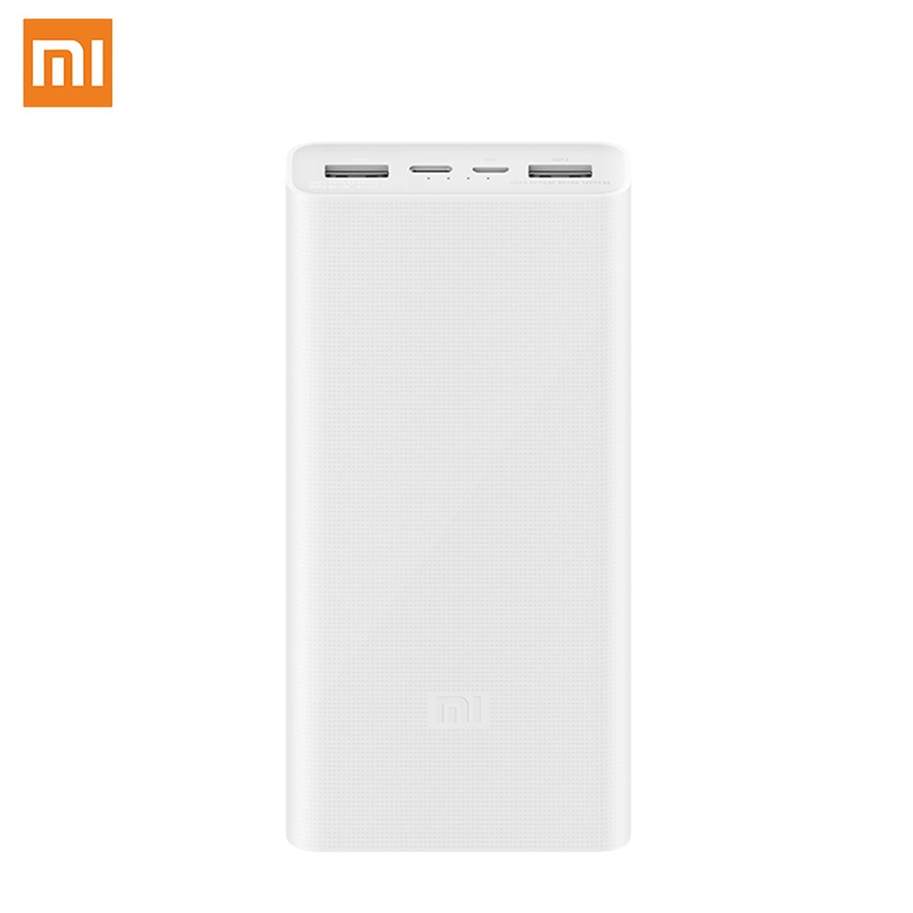 Pin sạc dự phòng Xiaomi gen 3 20000 mAh - Pin dự phòng Xiaomi 20000 mAh