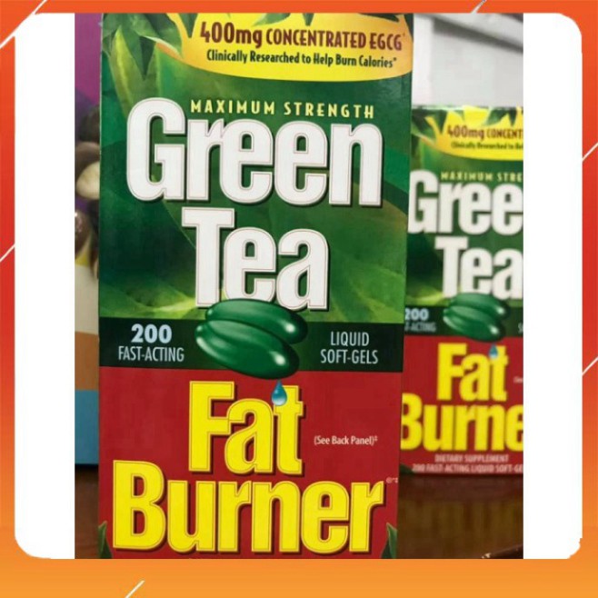 HÀNG MỚI Viên uống giảm cân từ trà xanh Green Tea Fat Burner 200 viên của Mỹ.Date T9+10+11/2021 HÀNG MỚI