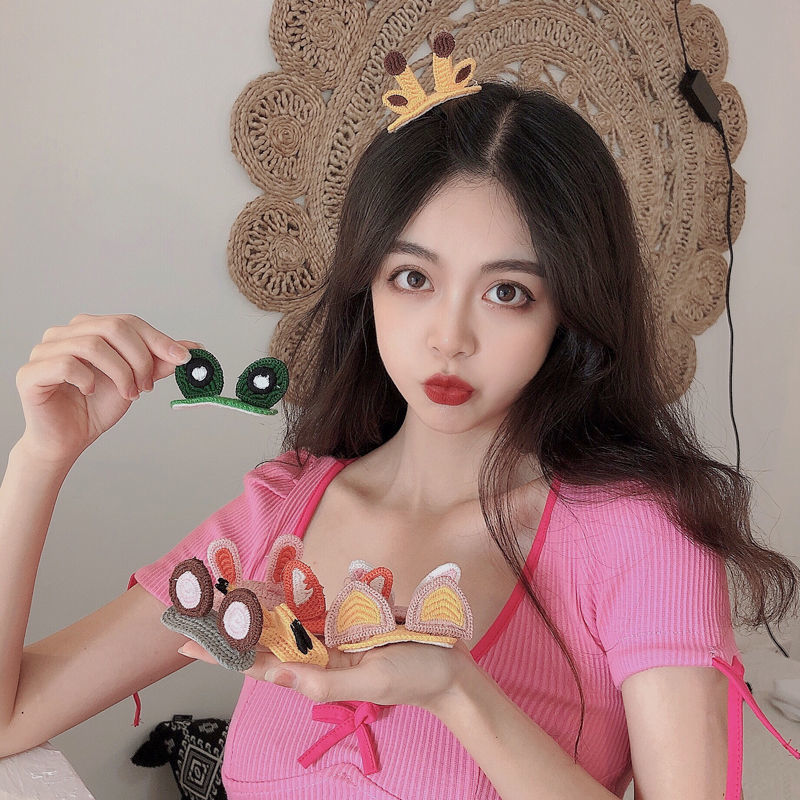 Kẹp Tóc Hình Tai Thỏ Dễ Thương Cho Nữ