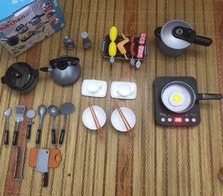 [SALE 10%] Bộ đồ chơi nấu ăn Kitchen 36 món cho bé
