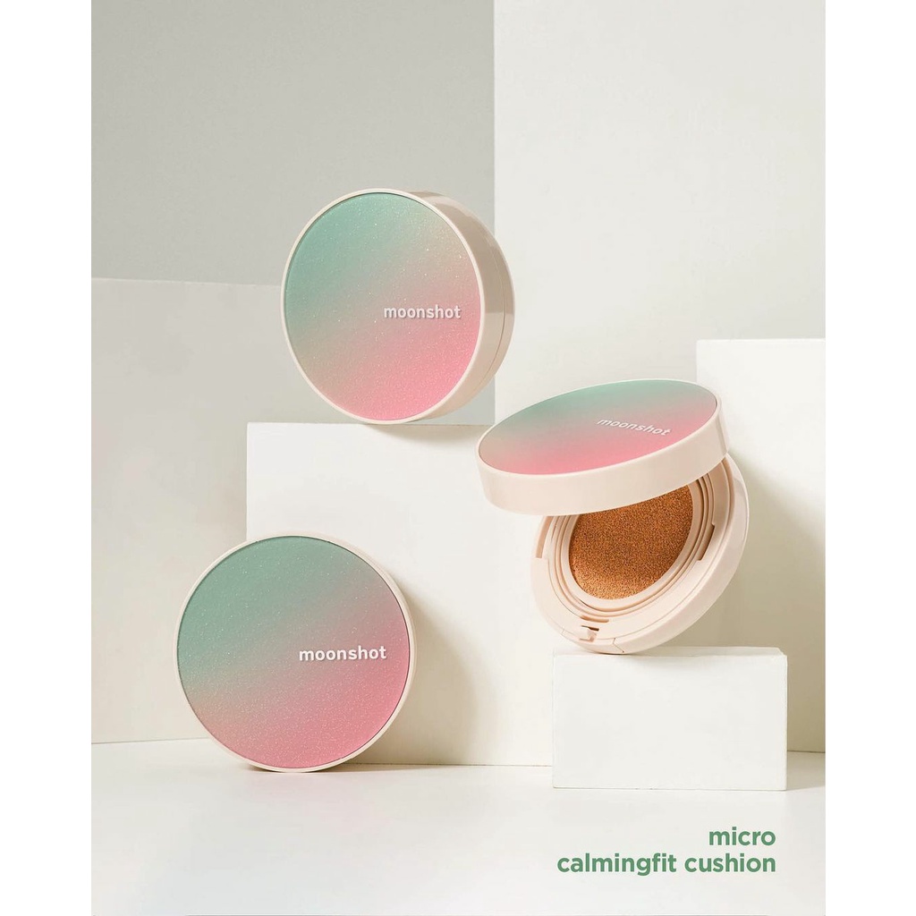 Cushion da nhạy cảm MOONSHOT MICRO CALMING CUSHION SPF50+ PA+++