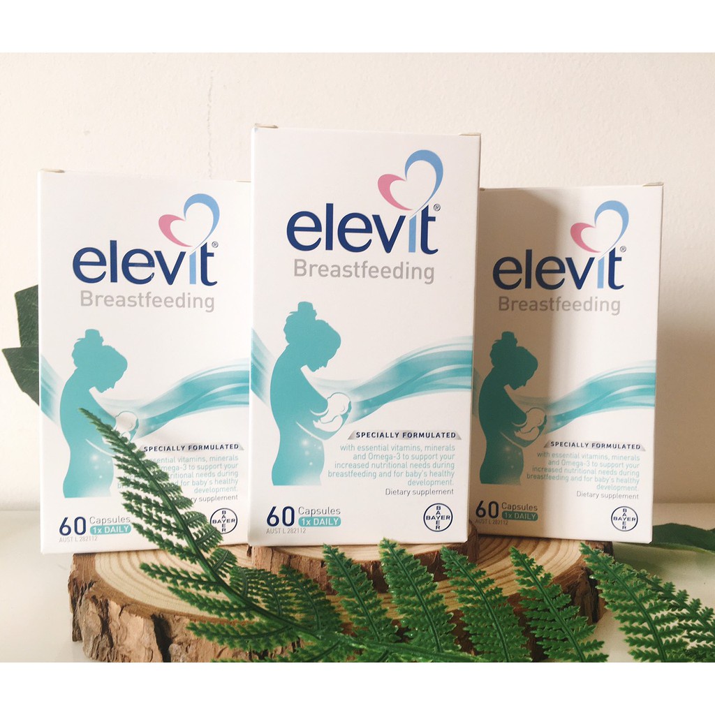 Viên Uống Vitamin Tổng Hợp Elevit sau sinh Úc 60 Viên