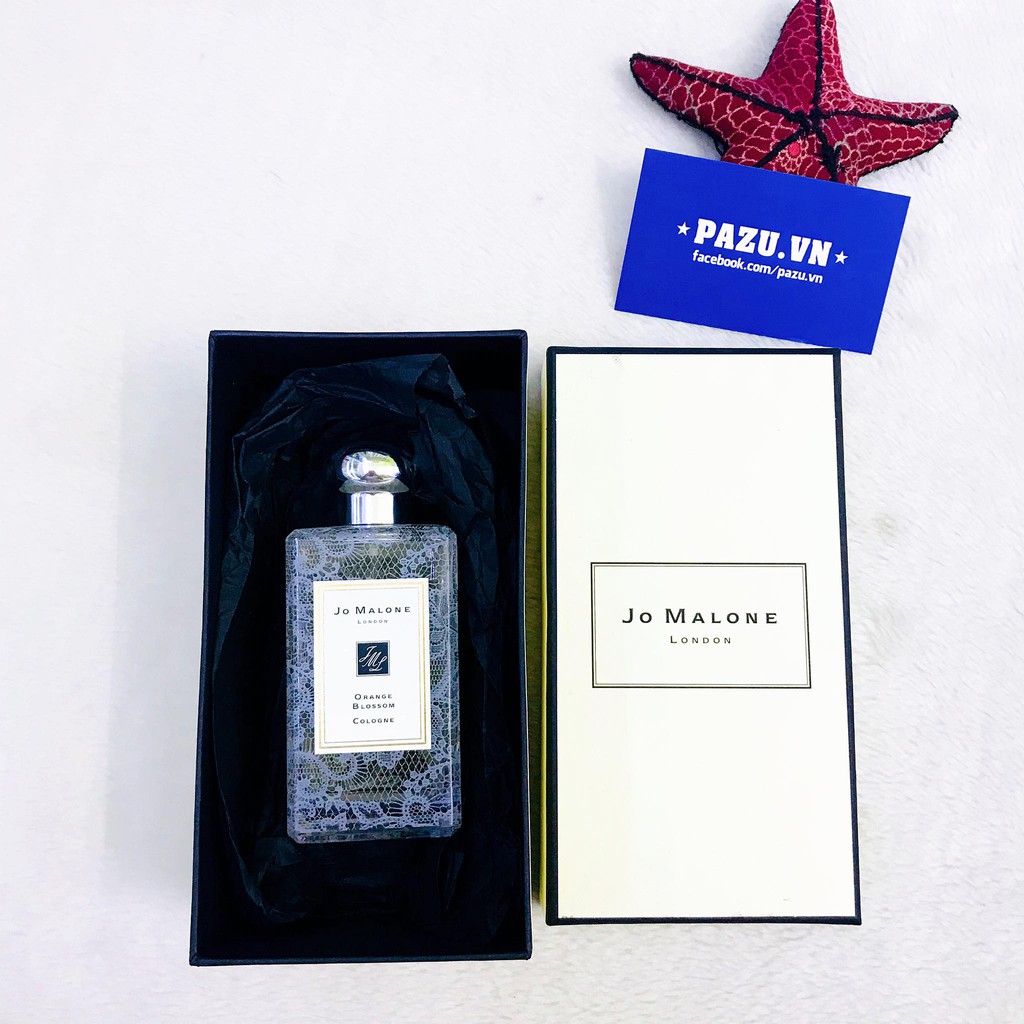 Nước Hoa Jo Malone London Orange Blossom Cologne with Daisy Leaf Lace Design