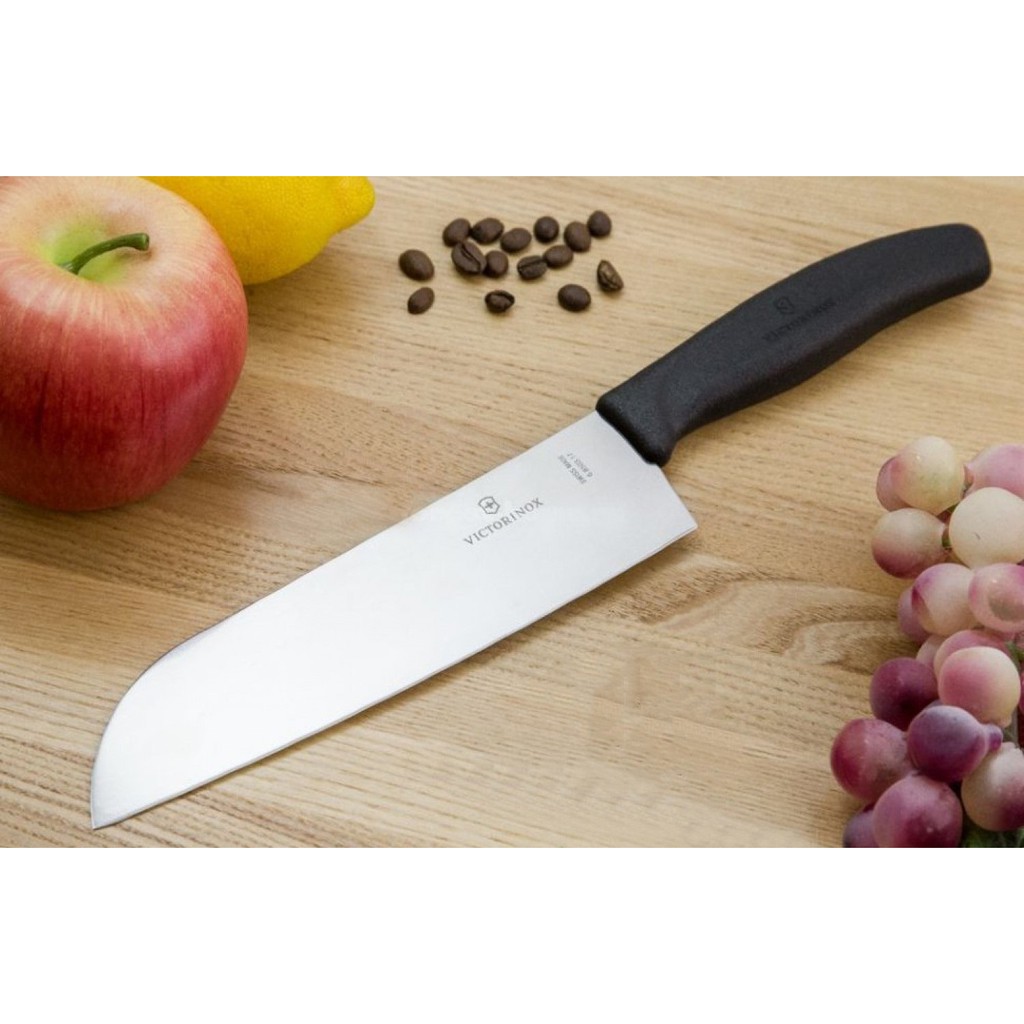 Dao bếp Victorinox Santoku Knife màu đen ( 17cm)