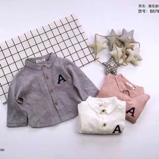 Freeship 99k tq_sỉ áo sơ mi cho bé