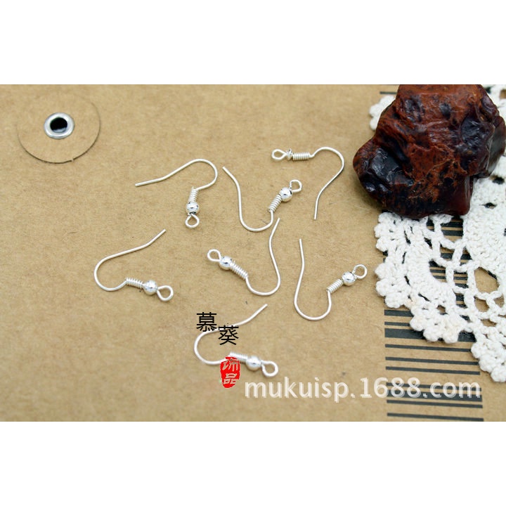 (10 cái)Móc làm bông tai, phôi khuyên tai, Nguyên liệu làm trang sức cổ trang, Nguyên liệu DIY
