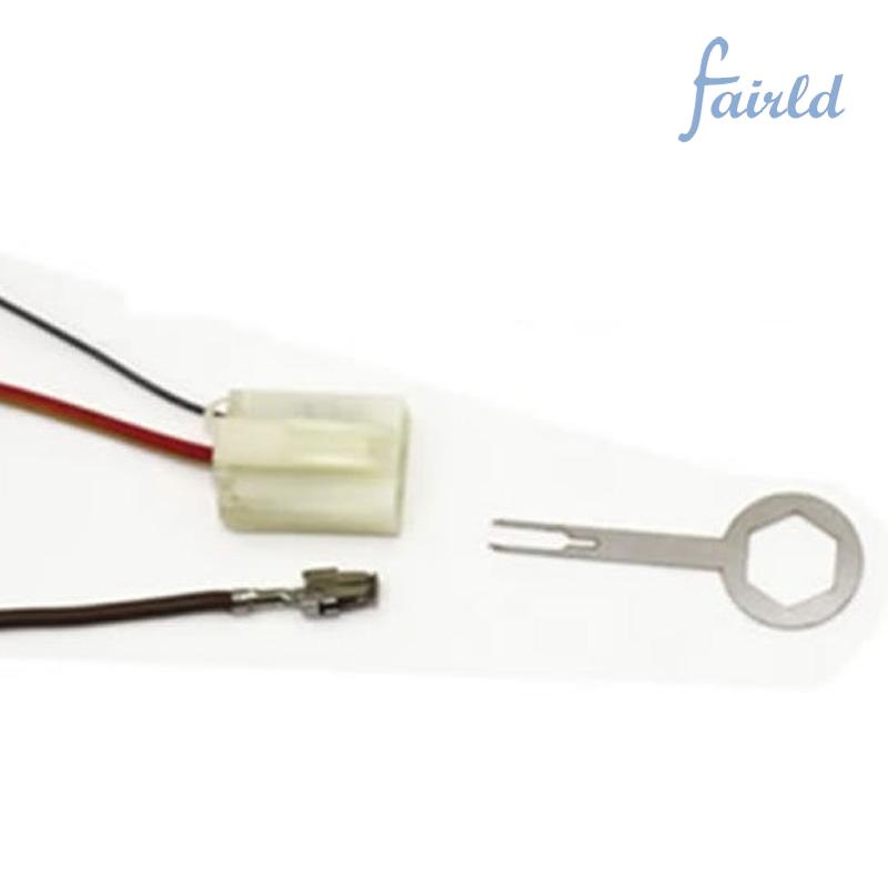 Set 3 Chốt Cài Dây Điện Thay Thế Bằng Thép Không Gỉ Cho Xe Hơi