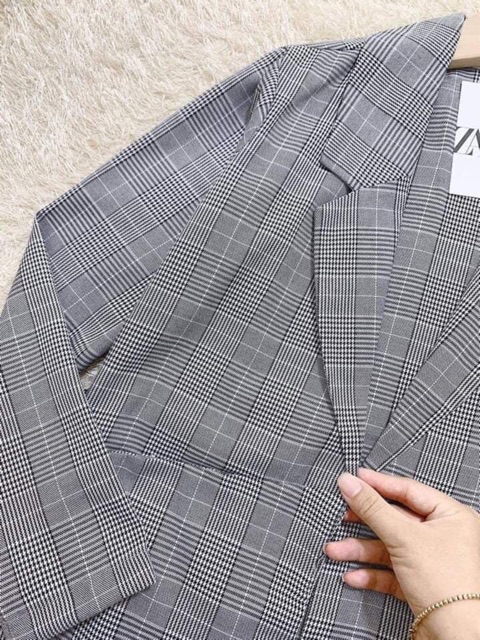 Áo vest kẻ Blazer mẫu mới ASS012109 | BigBuy360 - bigbuy360.vn