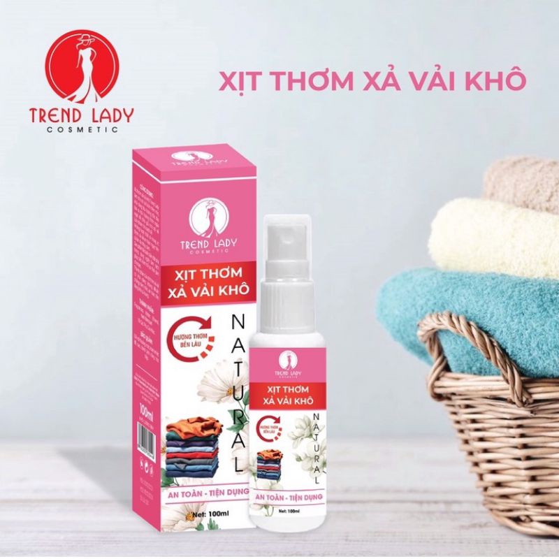 XỊT THƠM XẢ VẢI KHÔ TREND LADY