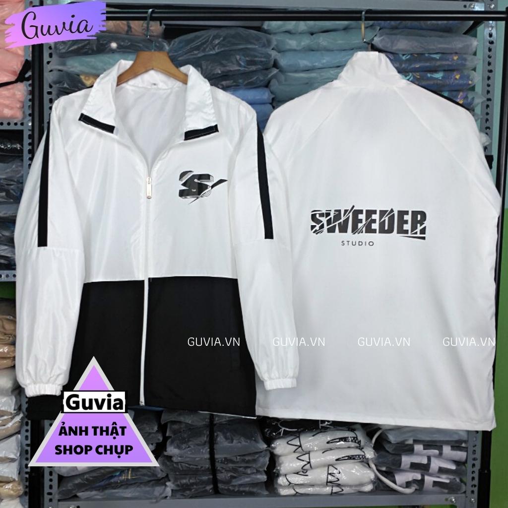 Áo Khoác Bomber Dù SWEEDER Nam Nữ Ulzzang Unisex Kiểu Form Rộng 2 Lớp Jacket GUVIA