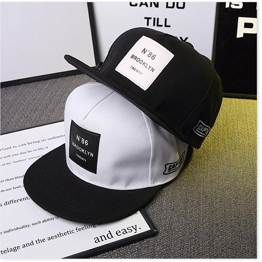 Nón kết, nón snapback, Mũ snapback, mũ Lưỡi Trai Unisex - Kiểu Dáng Hiphop - TOPMODE