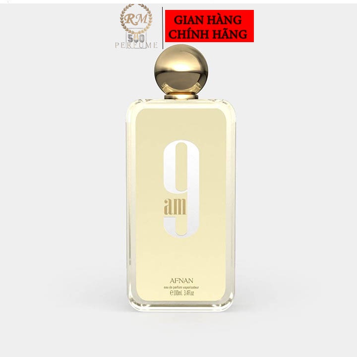 Nước Hoa Nội Địa Dubai 9AM AFNAN Thơm Lâu Sang Trọng Quý Phái