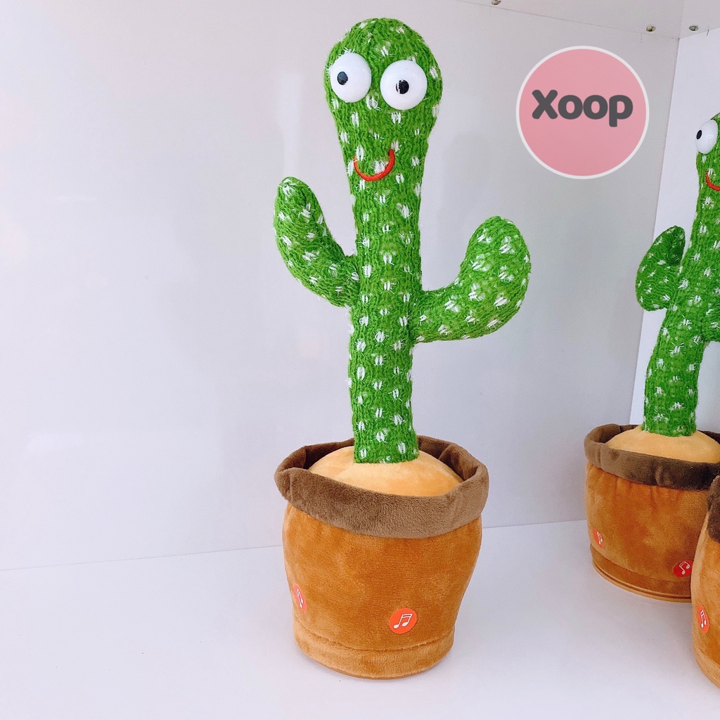 Đồ chơi cây xương rồng nhảy múa hỗ trợ 120 bài hát tiếng việt biết nhại tiếng nói độc đáo vui nhộn  home giay