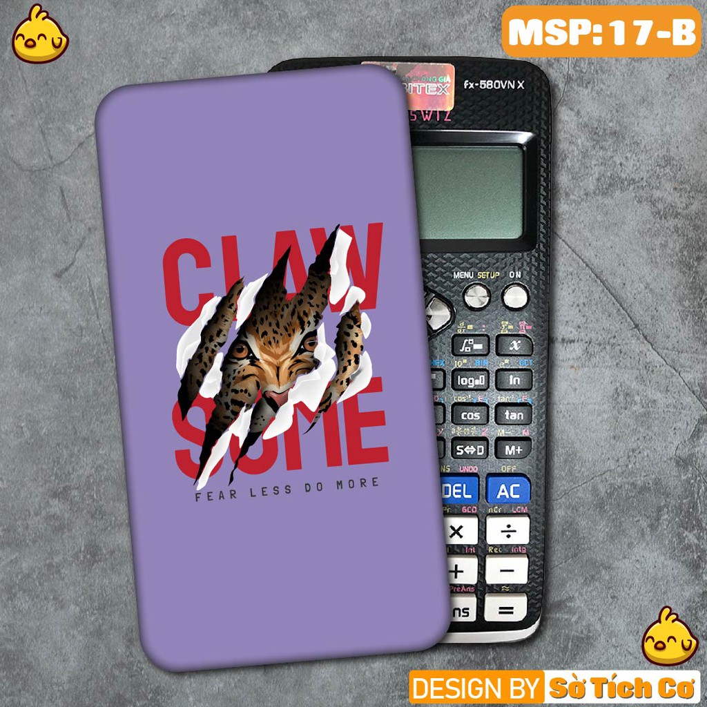 Miếng decal dán máy tính casio vinacal FX500 FX570 FX580 - 570ES 570EX 680EX hình Cute Cat MSP: MT17