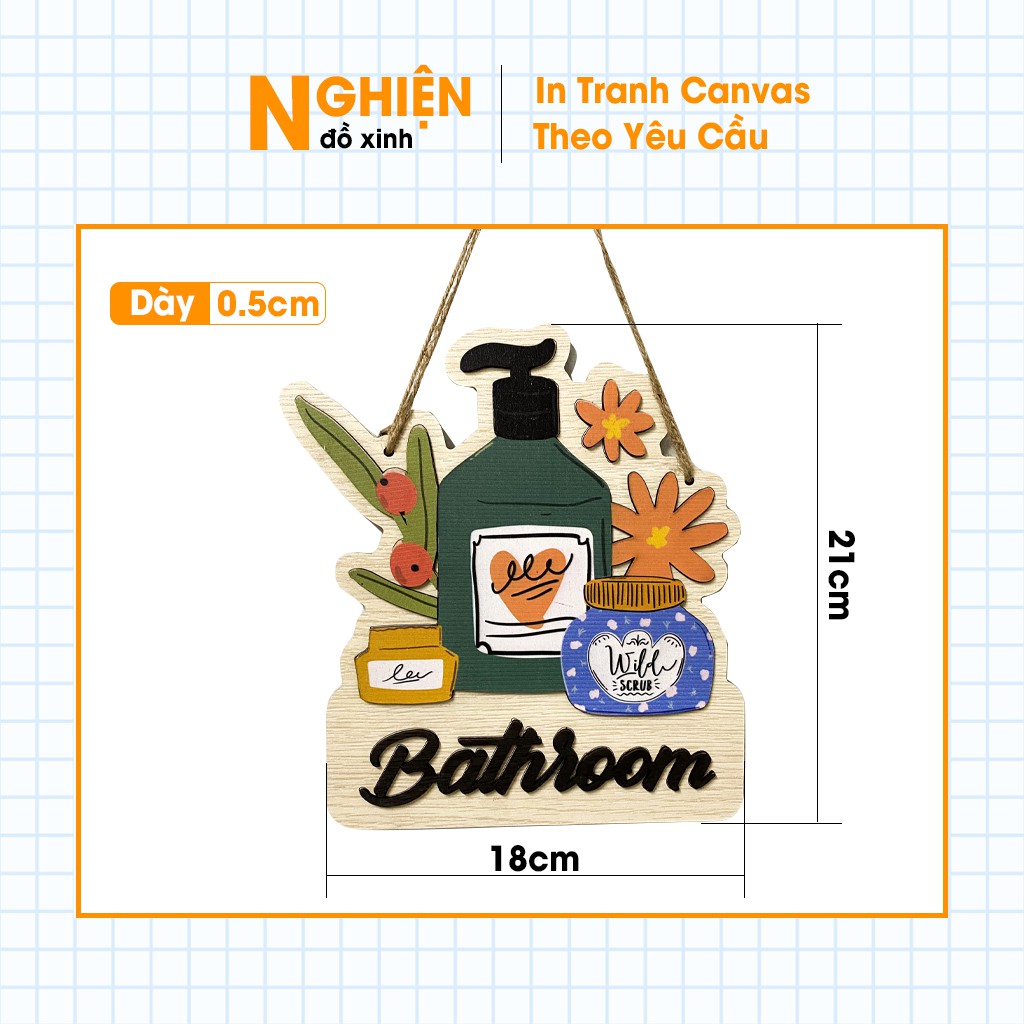 Bảng Gỗ Bathroom Kiểu Mới, Trang Trí Siêu Đẹp | BigBuy360 - bigbuy360.vn